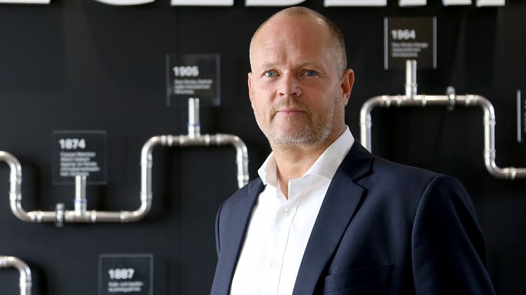 Peter Helgesson VD för Geberit Production AB