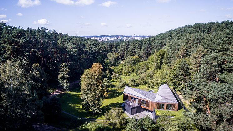 Valley Villa mit Kebony Fassade