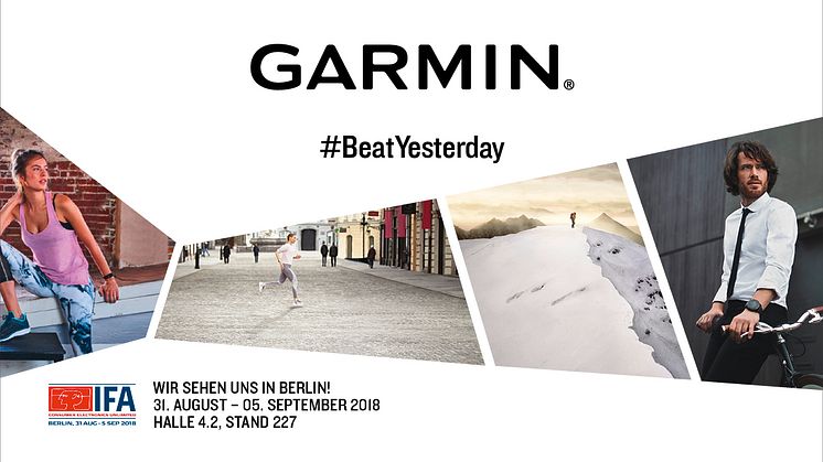 Besuchen Sie Garmin in Halle 4.2, Stand 227