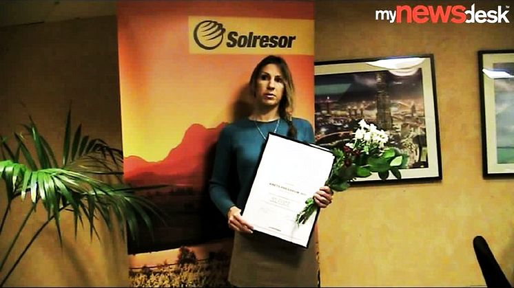 Solresor – Årets Nyhetsrum 2011