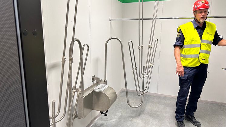 Torkställning för dräkt