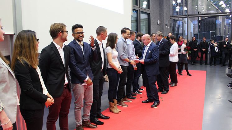 Absolventinnen und Absolventen des Akademischen Jahres 2015/2016 der Technischen Hochschule Wildau feierlich verabschiedet