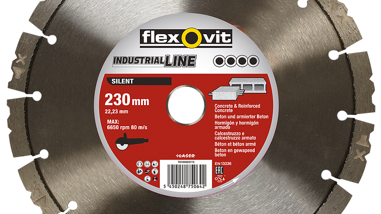 Flexovit Industrial Line Silent 230mm - Produkt