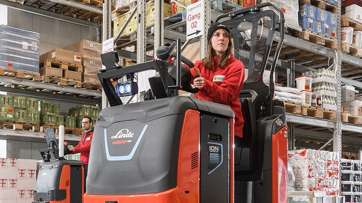 Nya plocktrucken N20 C från Linde Material Handling 