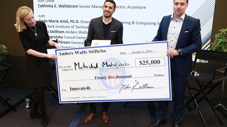 The Anders Wall Entrepreneur of the Year Award till Orbital Systems