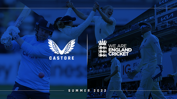 Castore confirmed as Official Kit Supplier to England Cricket
