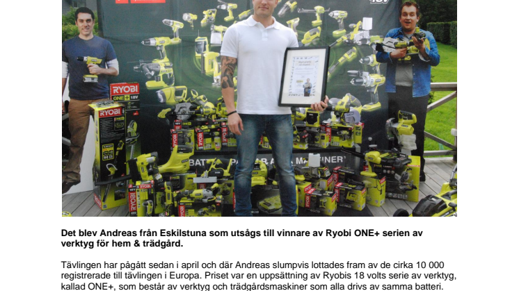 Vinnaren av hela ONE+ serien korad
