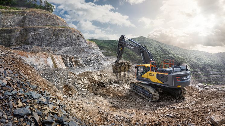 Volvo EC530E och EC550E - herobild