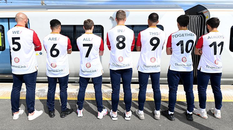 Players from the club's Academy and First Teams back the new initative
