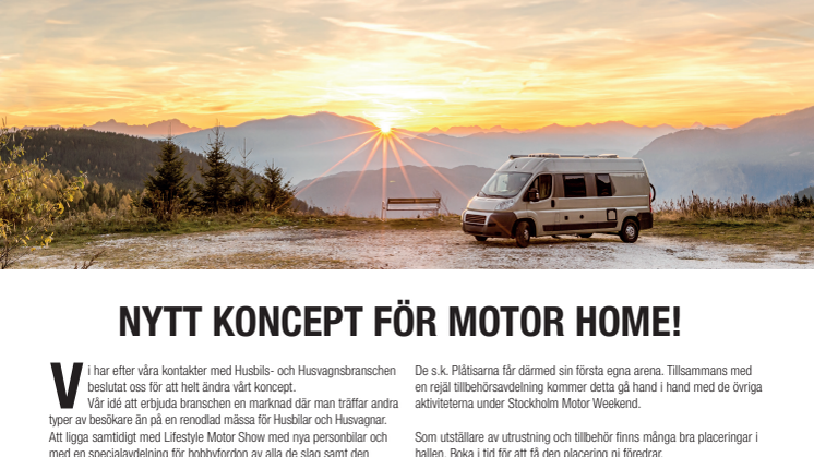 Inbjudan Plåtis - Lifestyle Motor Home