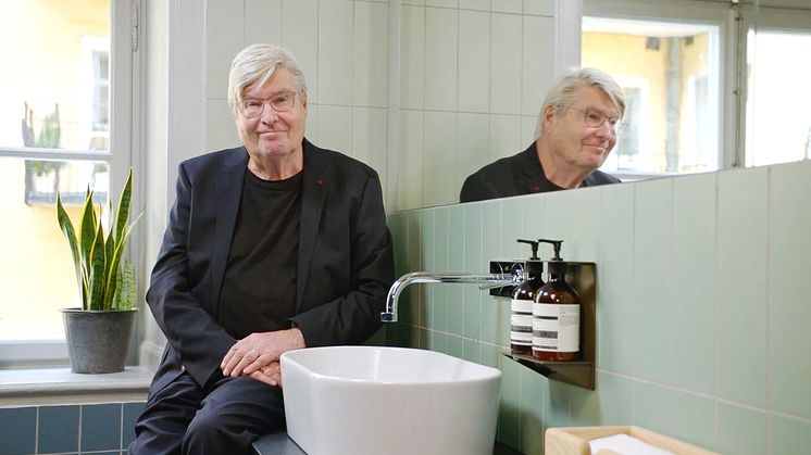 Kaj Mickos er månedens innovatør med det vannbesparende munnstykket til kranen.