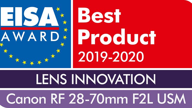 EISA Award Canon RF 28-70mm F2L USM - JPEG