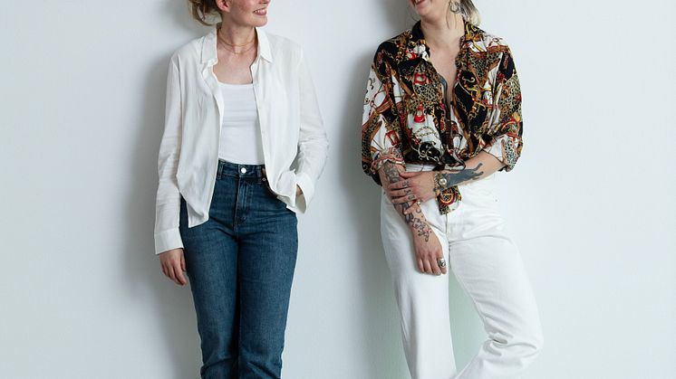 T.V: Anna Andersson. T.H: Maja Fredin. Foto: Christofer Dracke