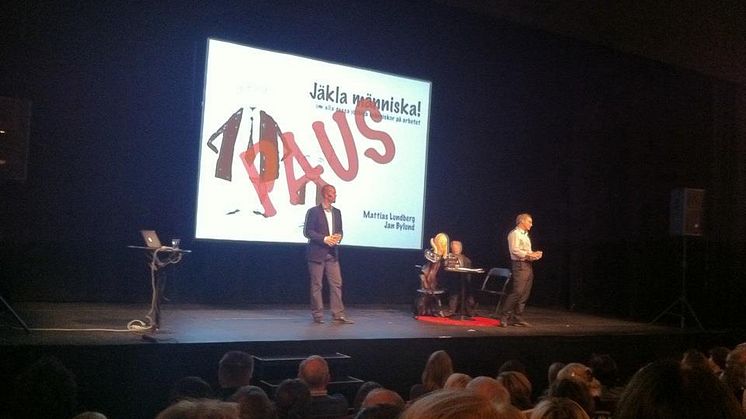 Fullsatt för "Jäkla människa"i Umeå
