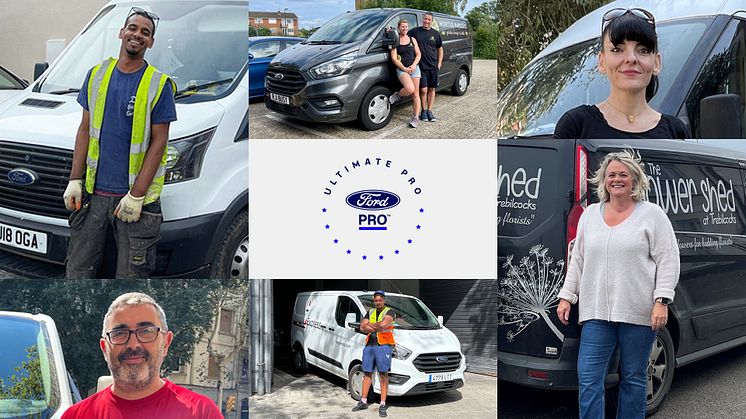 Ford Pro hylder de hårdtarbejdende selvstændige virksomhedsejere