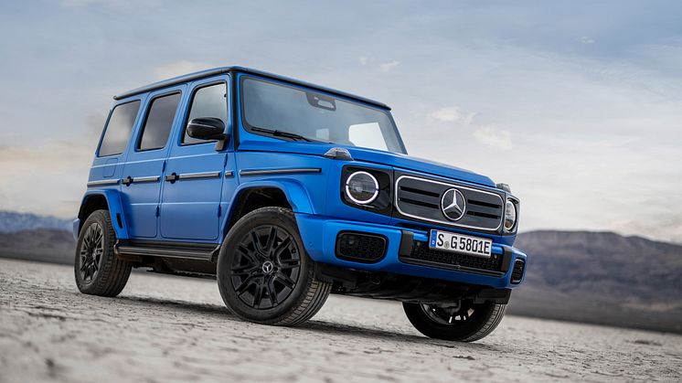 Idag är det svensk säljstart för helt nya Mercedes-Benz G 580 with EQ Technology – den eldrivna versionen av ikoniska G-Klass. I fullutrustat Edition One-utförande är priset från 2 273 700 kronor.