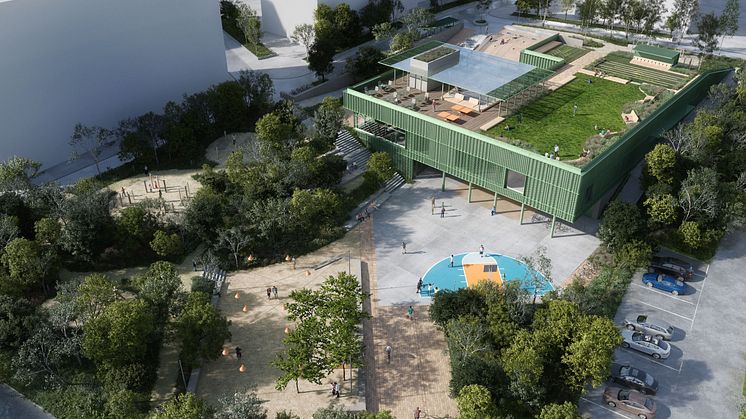 Løren aktivitetspark og fbh - Eksteriør 1_PIR2_Onirism Studio