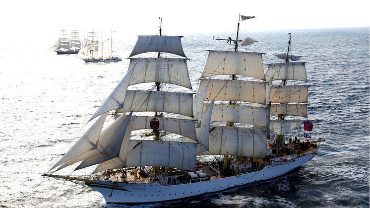​Storslagna segelfartyg kan skådas i Öresund