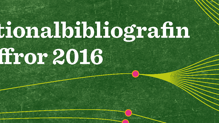 Nationalbibliografin i siffror: Många ger ut sina egna böcker