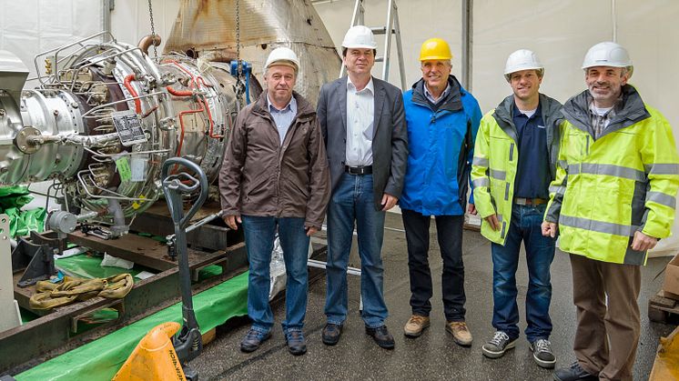 Bayernwerk Natur modernisiert Gasturbinen-Anlage bei Meggle