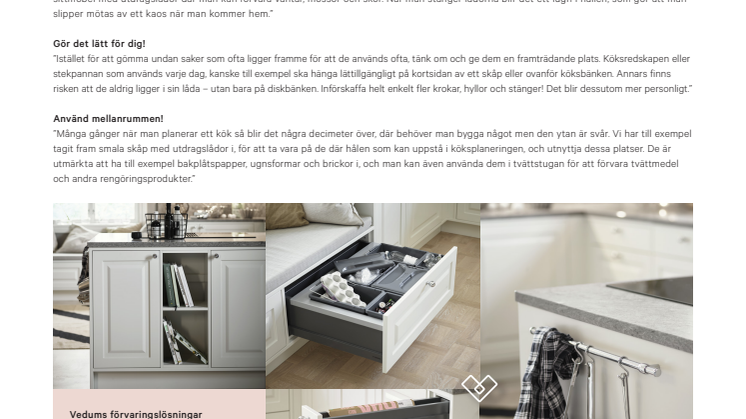 Tre smarta tips – så maxar du förvaringen hemma