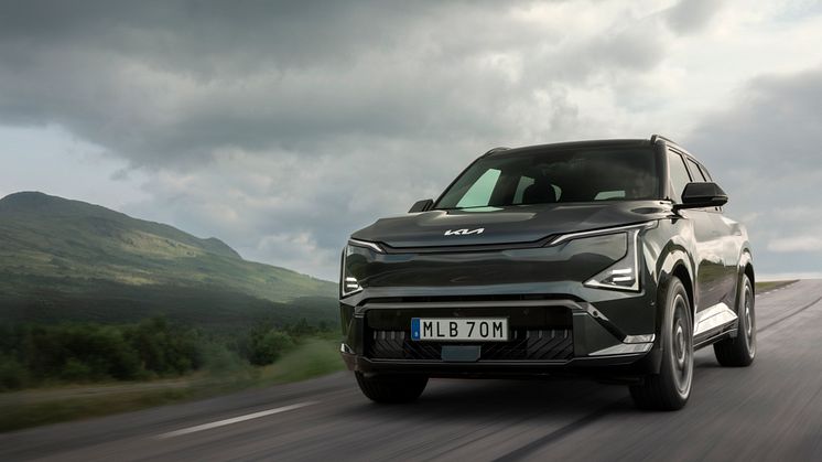 Kia EV5 el-SUV beställningsbar hos Kia-återförsäljare
