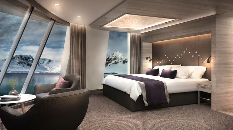 MS Finnmarken - Corner Suite