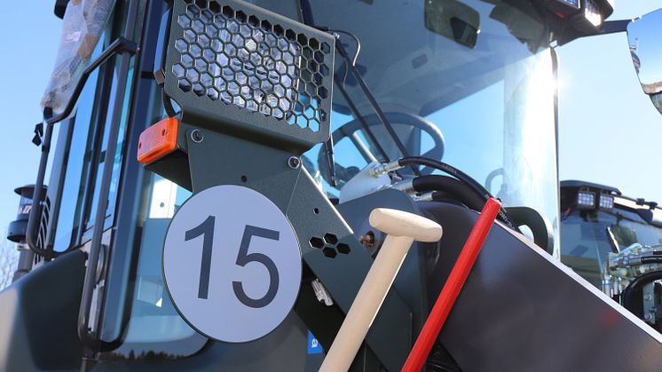 Volvo hjullastare L60H - fram FMV