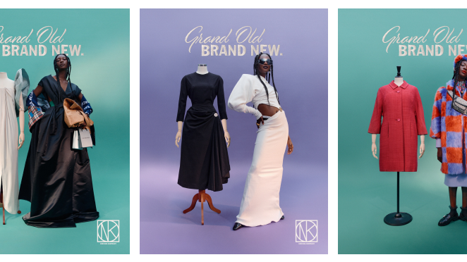 Grand Old Brand New. kreationer av Behnaz Aram, Linn Eklund och Stand Studio