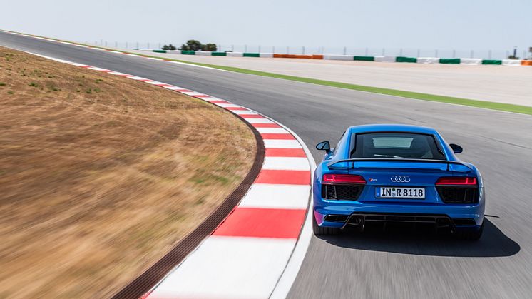 R8 Ara Blue rear