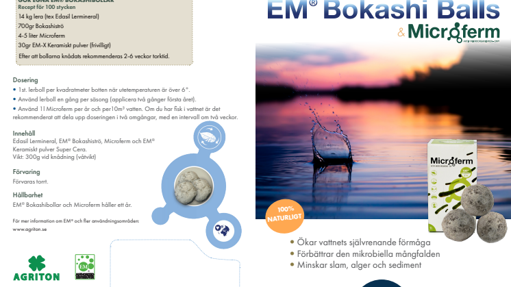 Broschyr - Bokashi Balls & Microferm