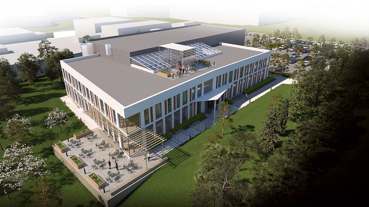 Equipnor´s nye hovedkontor blir et BREEAM Very Good bygg - skreddersydd for deres kontor og produksjonsbehov.