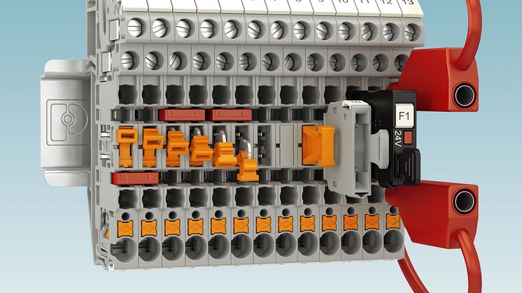 Safely separate signals in one terminal with two connection methods