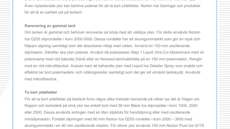 Några enkla råd och tips för att polera bilen