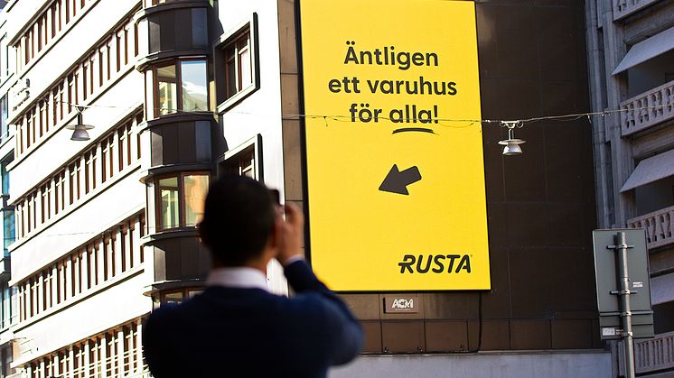 Ett varuhus för alla - Rusta Regeringsgatan 42