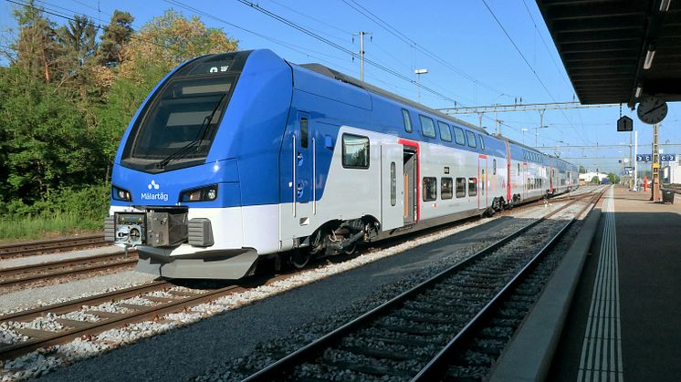 Mälardalstrafiks besked om den regionala tågtrafiken