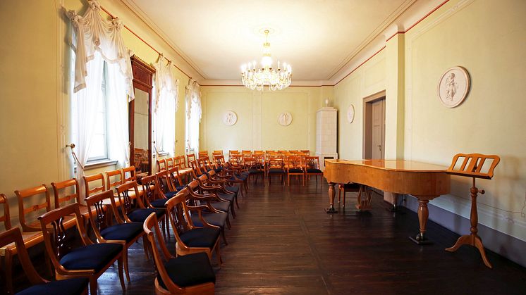Musiksalon im Mendelssohn-Haus Leipzig