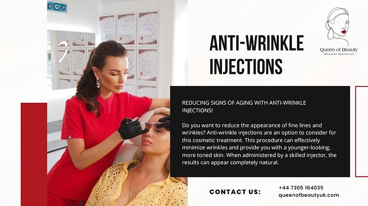 Queen of Beauty Anti Wrinkle Injections