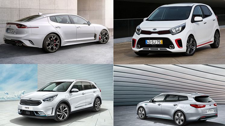 Kia visar fyra premiärer i Genève