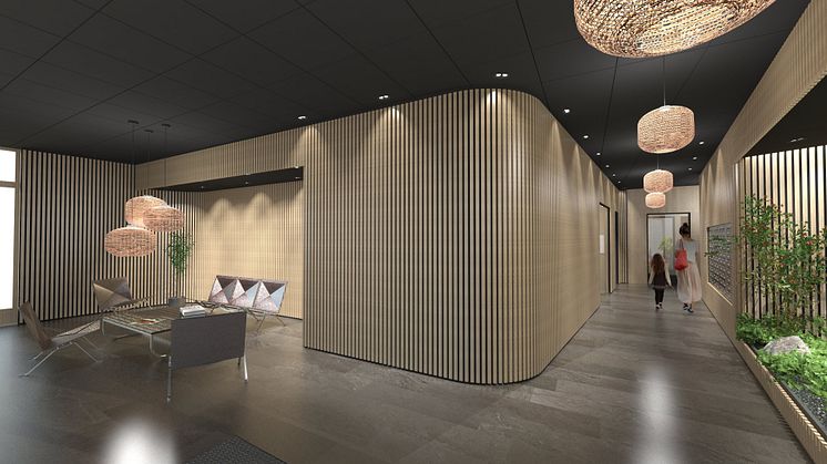 Brf Vattentornet  - entré/lobby