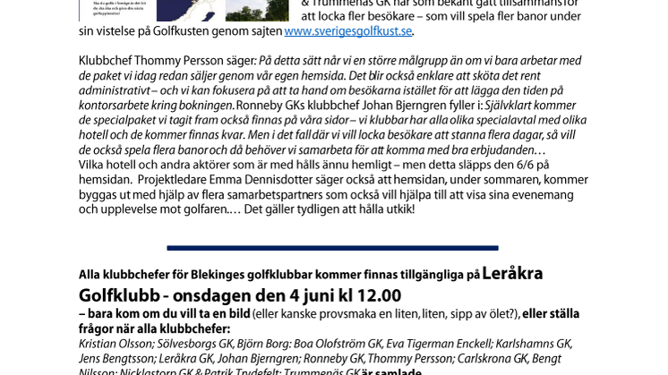 Onlinebokning av Golfpaket – Sveriges Golfkust 6/6