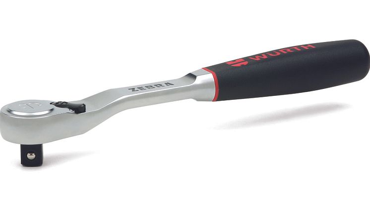 Würths spärrskaft "Dust proof" har ett 72-tandat spärrhuvud och finns i 1/4”, 3/8” och 1/2”.