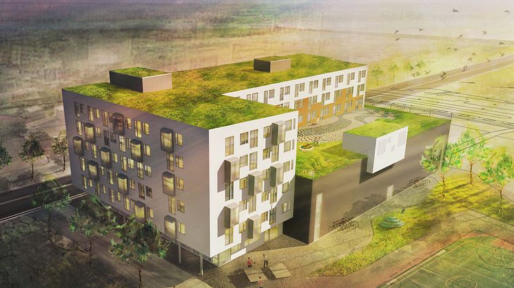 MKB Fastighets AB skapar 130 nya ungdomsbostäder i Västra hamnen, Malmö