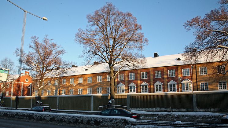 Akustisk Betong på Nynäsvägen