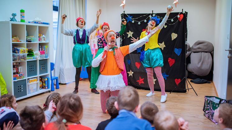 Föreställning i Polen Ukrainarespons