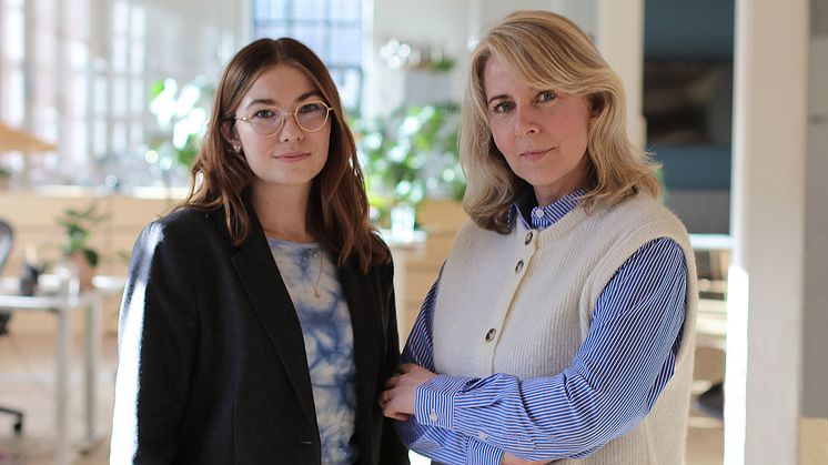 Billedtekst: Helene Obel (t.v.) og Emilie Selin (t.h.). Fotograf: Jacob Bogh