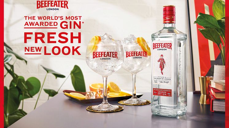 The World's Most Awarded Gin Fresh New Look