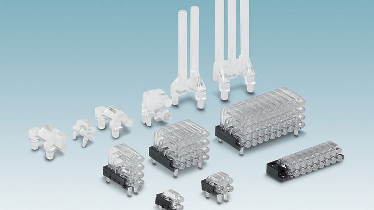 Light guides for electronics housings