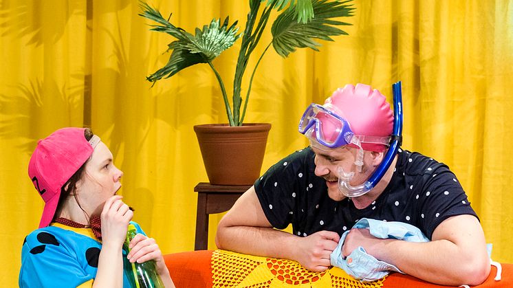 Ur föreställningen Lill-Zlatan och morbror raring