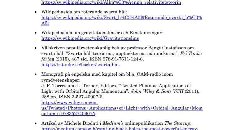 Allmänt bakgrundsmaterial